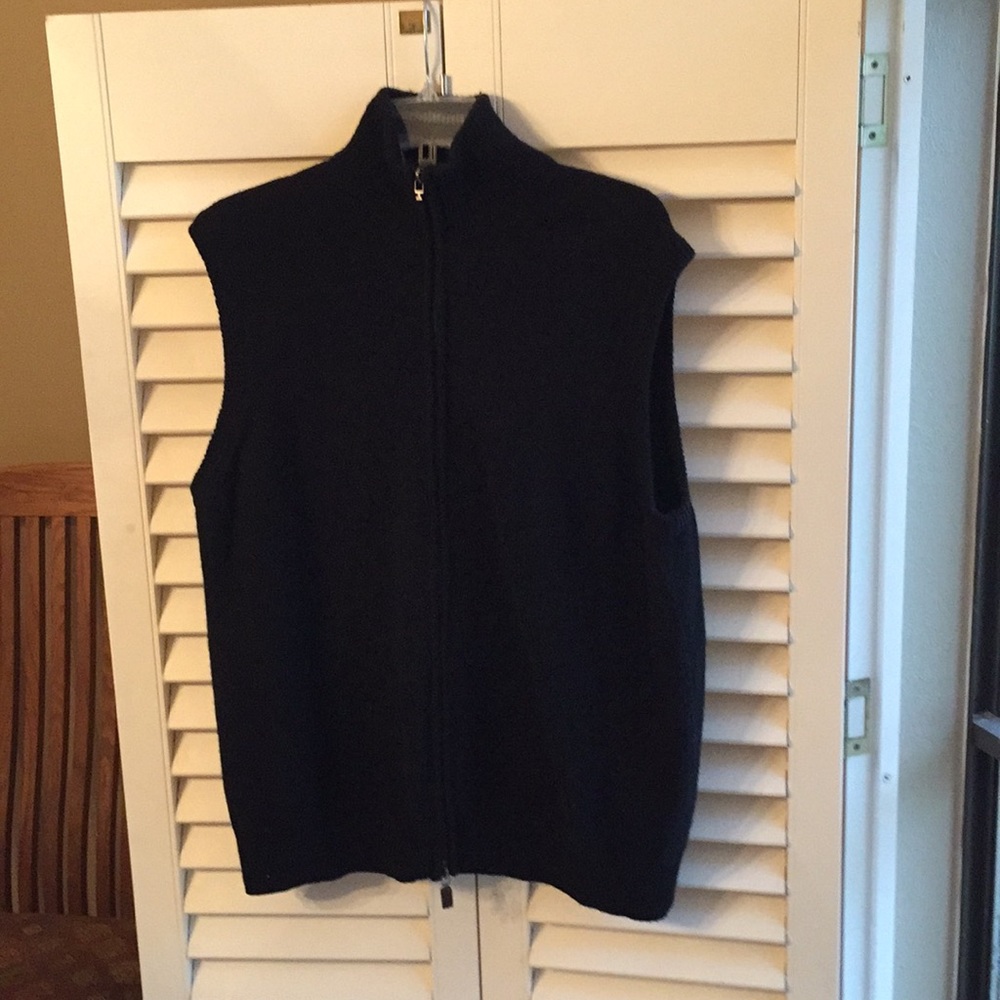 T. Harris London Vest Sweater.